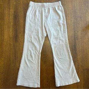 GAP Light Peach Flare Legging Pants | Girls Size 5 | Soft Stretch Playwear